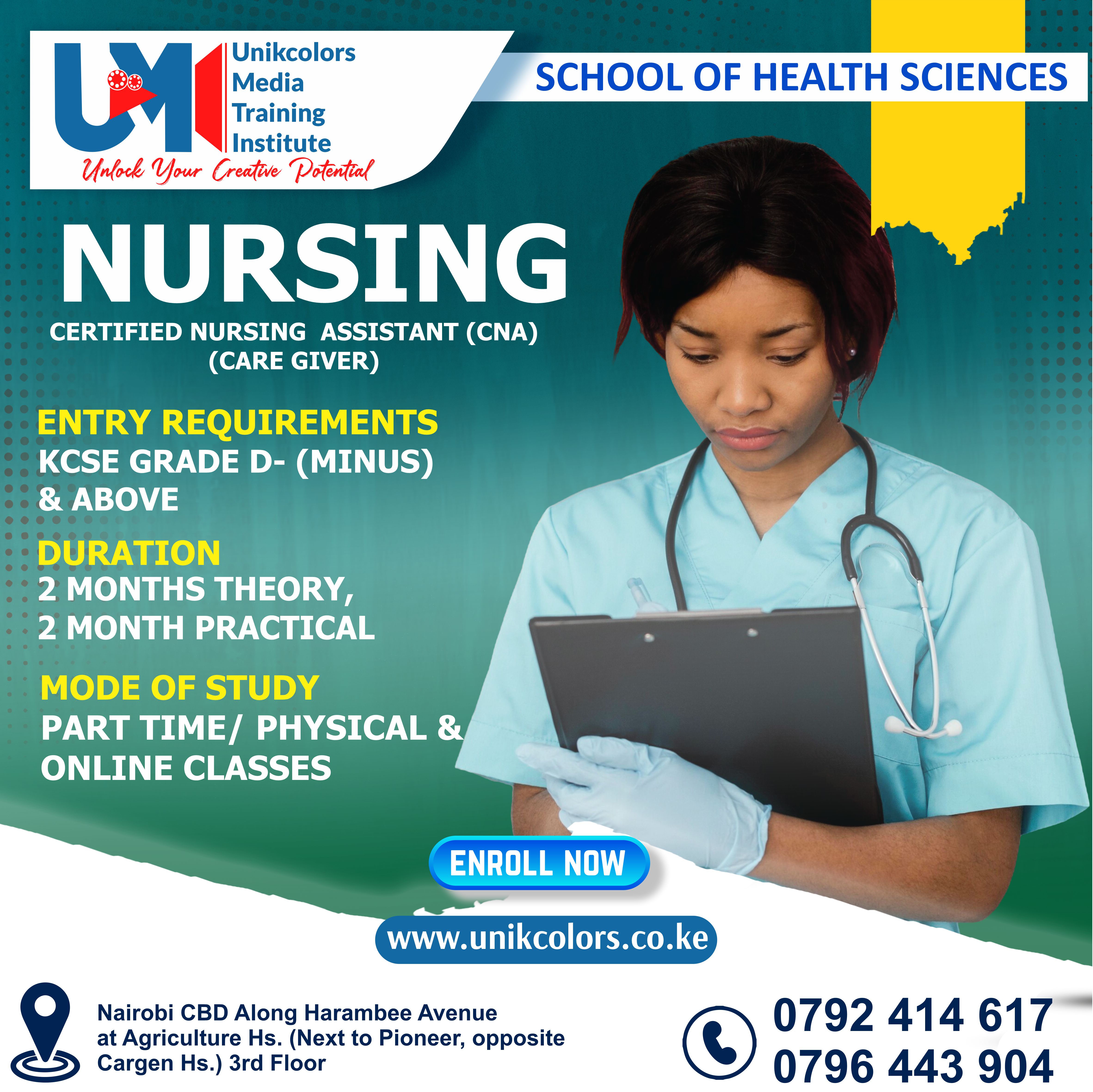 CERTIFIED NURSING ASSISTANT - CARE GIVER COURSE